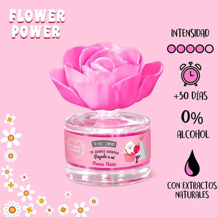 The Fruit Company Flor Perfumada Fresa Nata