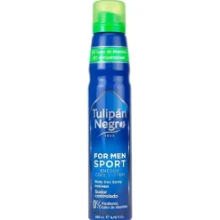 Hombre Tulipán Negro For Men Sport Desodorante Spray