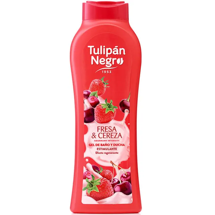 Tulipán Negro Fresa y Cereza Gel de Baño