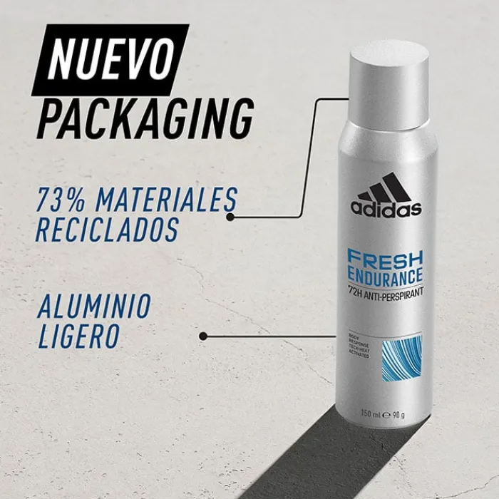 Hombre Adidas Fresh Endurance Desodorante Spray