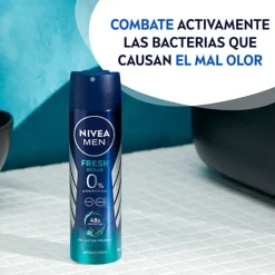 Hombre NIVEA MEN Fresh Ocean Spray Desodorante sin Aluminio