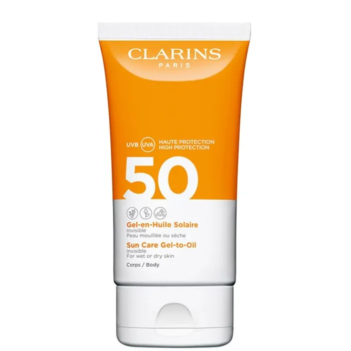 CLARINS Gel-en-Huile Solaire Invisible SPF50