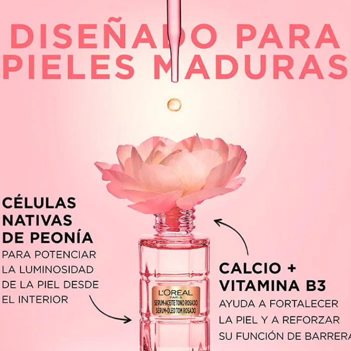 L'Oréal Golden Age Perfect Aceite-Sérum Tono Rosado