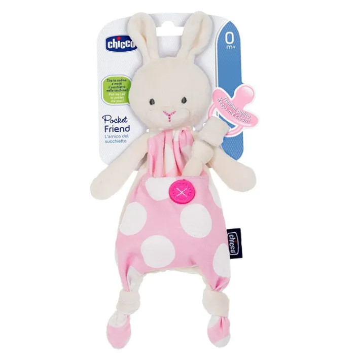 Chicco Guarda Chupetes Pocket Friend Rosa 0 Meses+