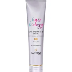 Pantene Hair Biology Gris Radiante & Suave Acondicionador