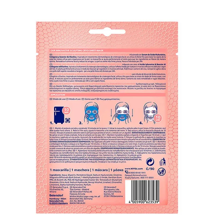 NIVEA Hyaluron Cellular Filler + Contorno Mascarilla de Tejido