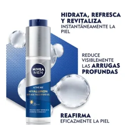 Hombre NIVEA MEN Hyaluron Gel Facial Antiedad