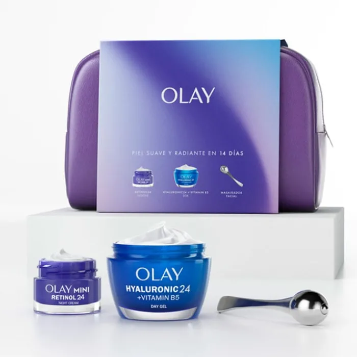 Olay Hyaluronic 24 + Vitamin B5 Gel Crema de Día Estuche