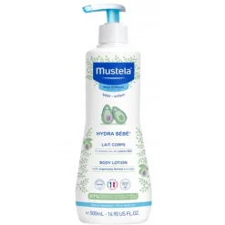 Niños Mustela Hydra Bebé Leche Corporal con Aguacate Bio