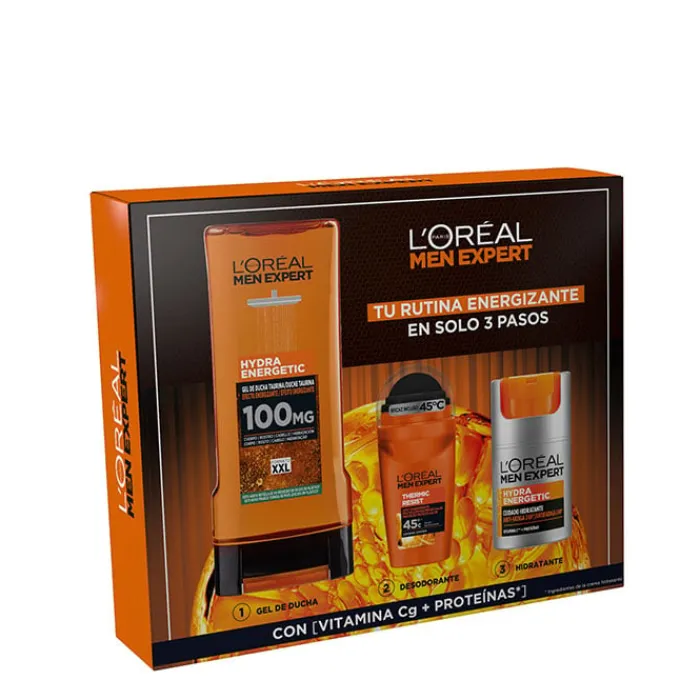 Hombre L'Oréal Men Expert Hydra Energetic Anti-Fatiga Estuche