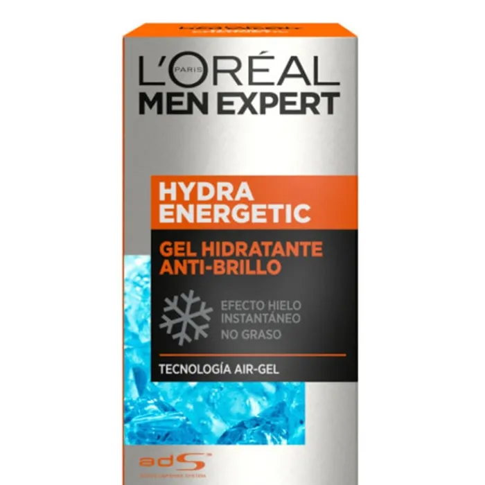 Hombre L'Oréal Men Expert Hydra Energetic Gel Ultra Hidratante Anti-Brillos