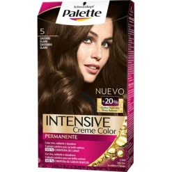 Palette Intense Color Cream Tinte Cabello Nº 5 Castaño Claro