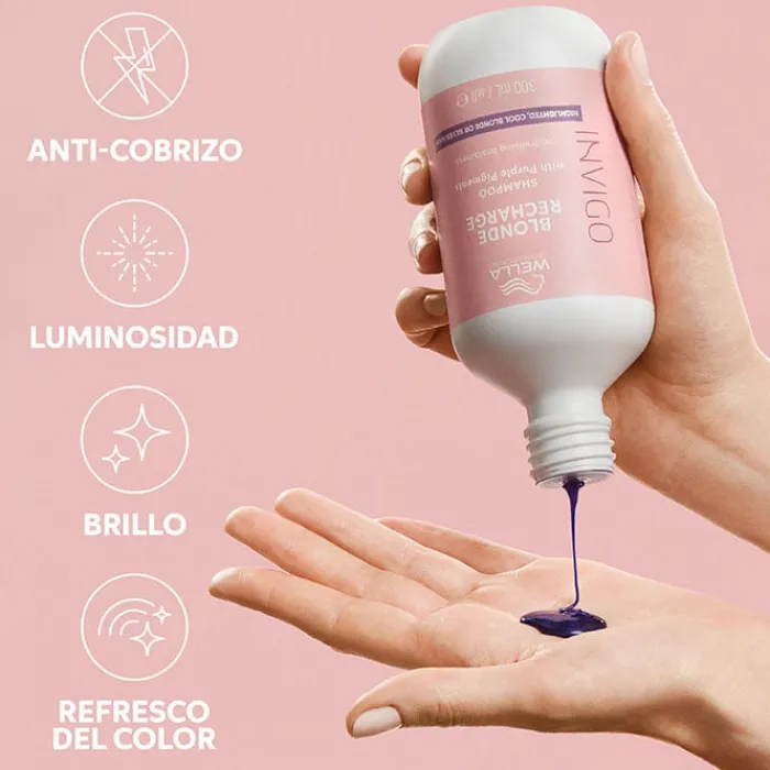 Wella Professionals Invigo Blonde Recharge Shampoo