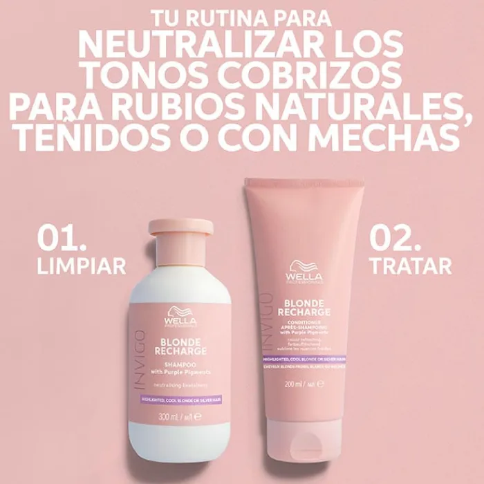 Wella Professionals Invigo Blonde Recharge Shampoo