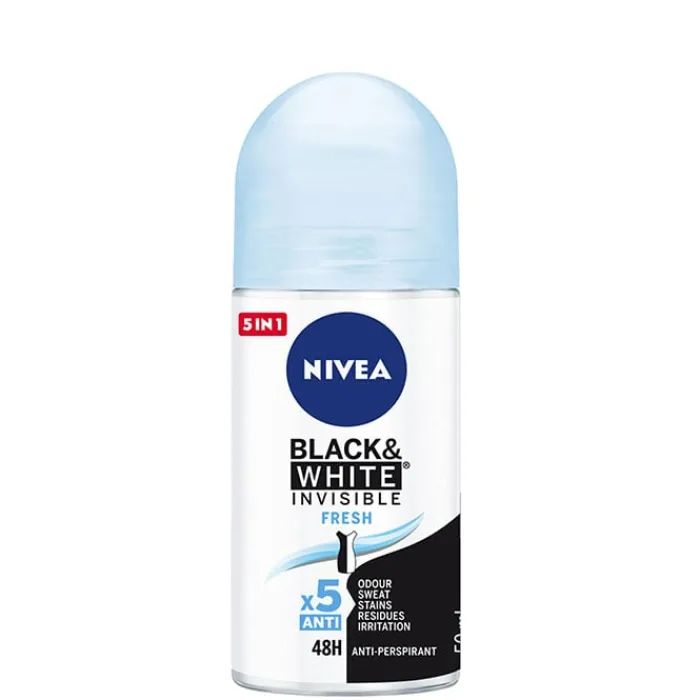 NIVEA Invisible Black & White Fresh Desodorante Roll-on