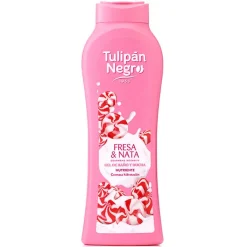 Tulipán Negro Kiss Fresa y Nata Gel de Baño