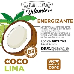 The Fruit Company Loción Corporal Vitamin+ Coco-Lima