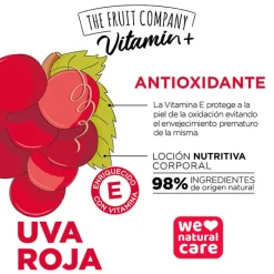 The Fruit Company Loción Corporal Vitamin+ Uva