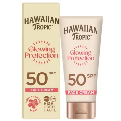 Hawaiian Tropic Loción Facial Glowing Protection SPF50