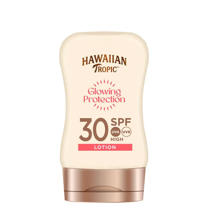 Hawaiian Tropic Loción Glowing Protection SPF30