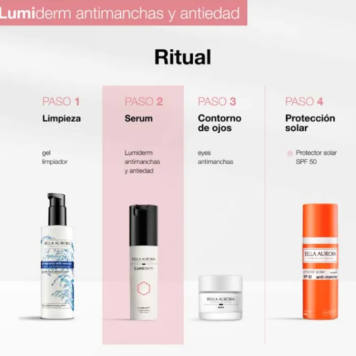 Bella Aurora Lumiderm Antimanchas y Antiedad