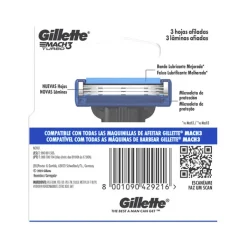 Hombre Gillette MACH3 TURBO Recambios