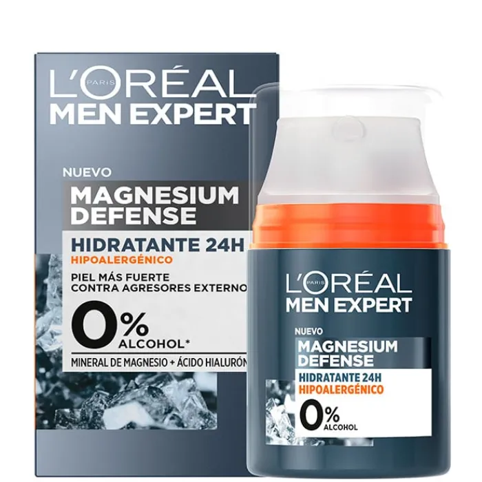Hombre L'Oréal Men Expert Magnesium Defense Hidratante 24H