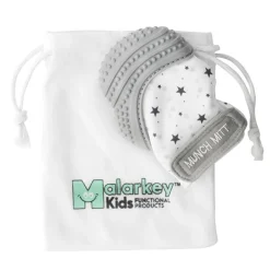 Saro Baby Manopla de Dentición Bebé Gris