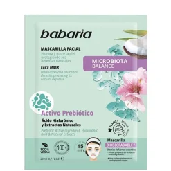 Babaria Mascarilla Facial Activo Prebiótico