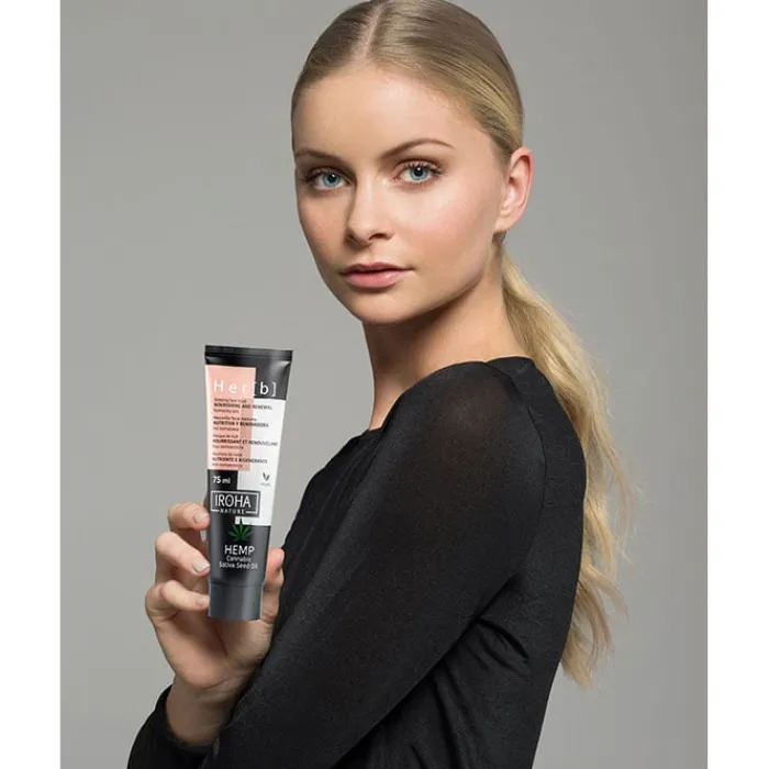 Iroha Nature Mascarilla Nocturna Nutritiva Aceite Semilla Cáñamo