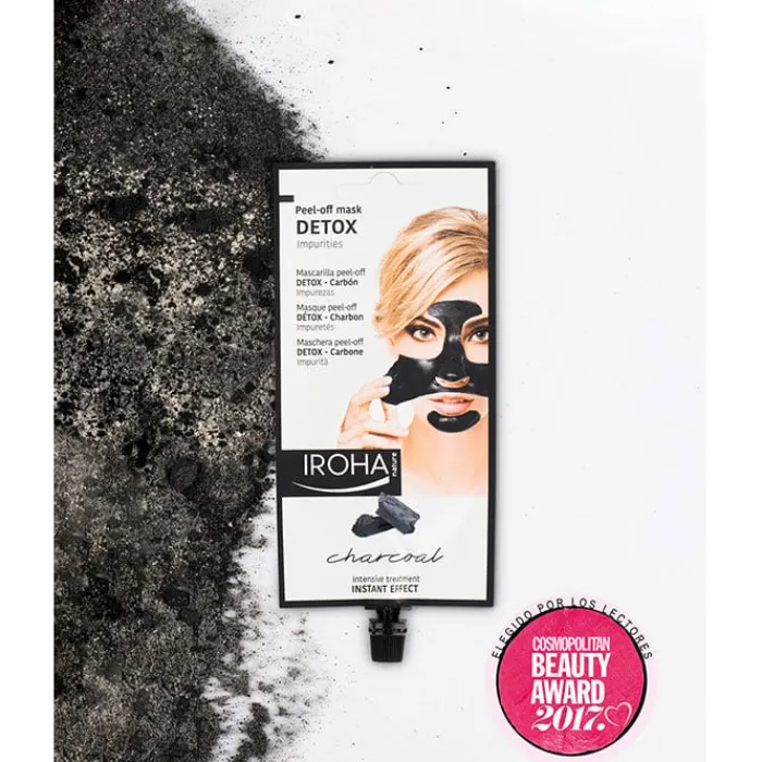 Iroha Nature Mascarilla Peel Off Detox Carbón
