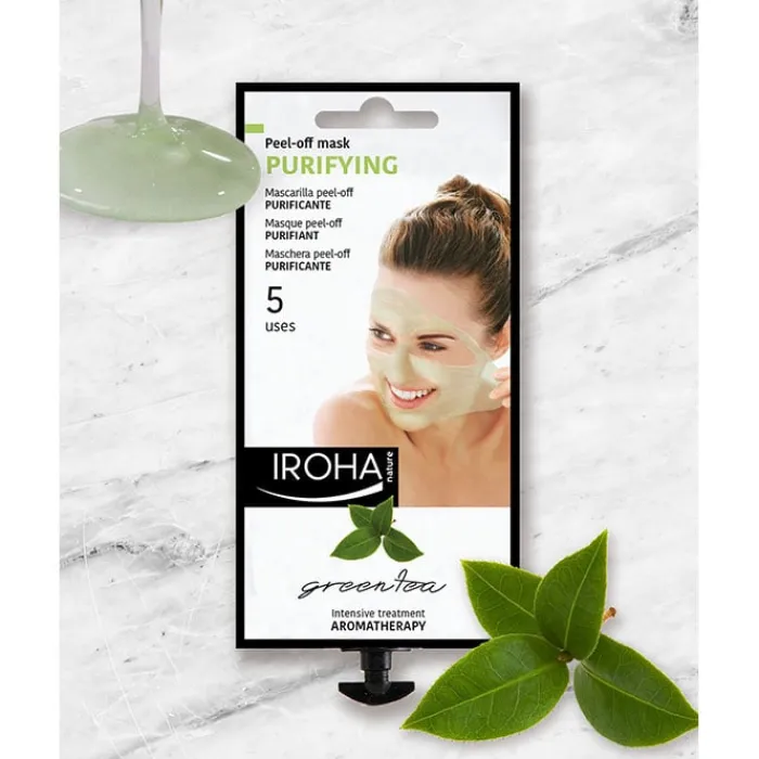 Iroha Nature Mascarilla Peel Off Purificante Té Verde