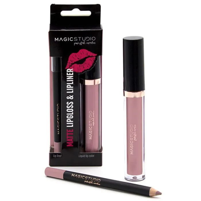 Magic Studio Matte Lipgloss & Lipliner