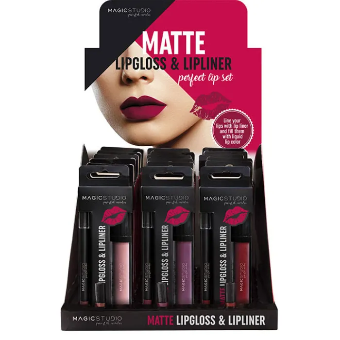 Magic Studio Matte Lipgloss & Lipliner