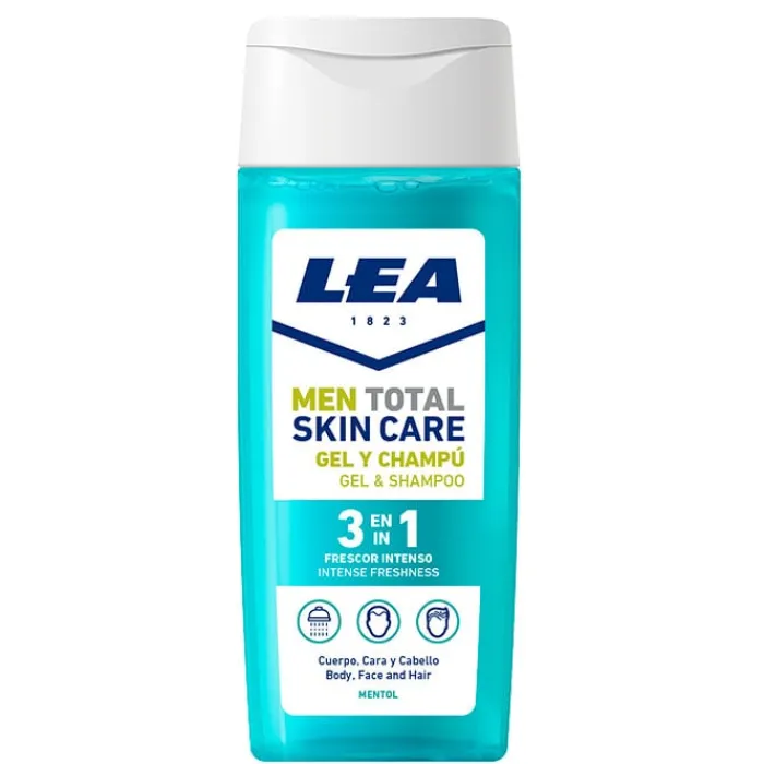 Hombre Lea Men Toal Skin Care Gel-Champú Frescor Intenso