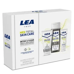 Hombre Lea Men Total Skin Care Detox & Cn Estuche