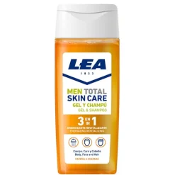 Hombre Lea Men Total Skin Care Gel-Champú Energizante
