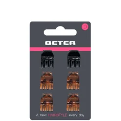 Beter Mini Grapas Concha y Negro Trendy Classics