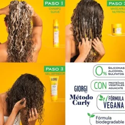 Hombre Giorgi Método Curly Gel Definidor