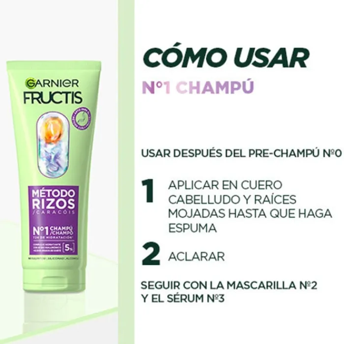 Fructis Método Rizos Champú