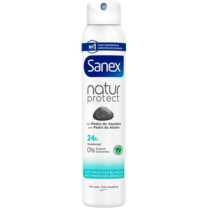 Sanex Natur Protect Antimanchas Blancas Desodorante Spray