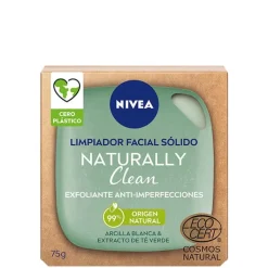 NIVEA Naturally Clean Exfoliante Facial Sólido Anti-Imperfecciones