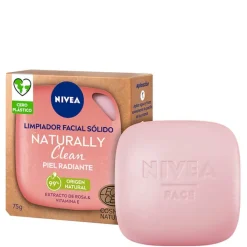 NIVEA Naturally Clean Limpiador Facial Sólido