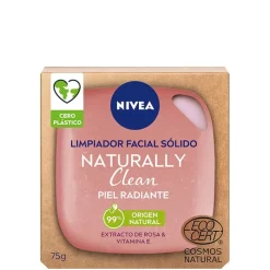 NIVEA Naturally Clean Limpiador Facial Sólido