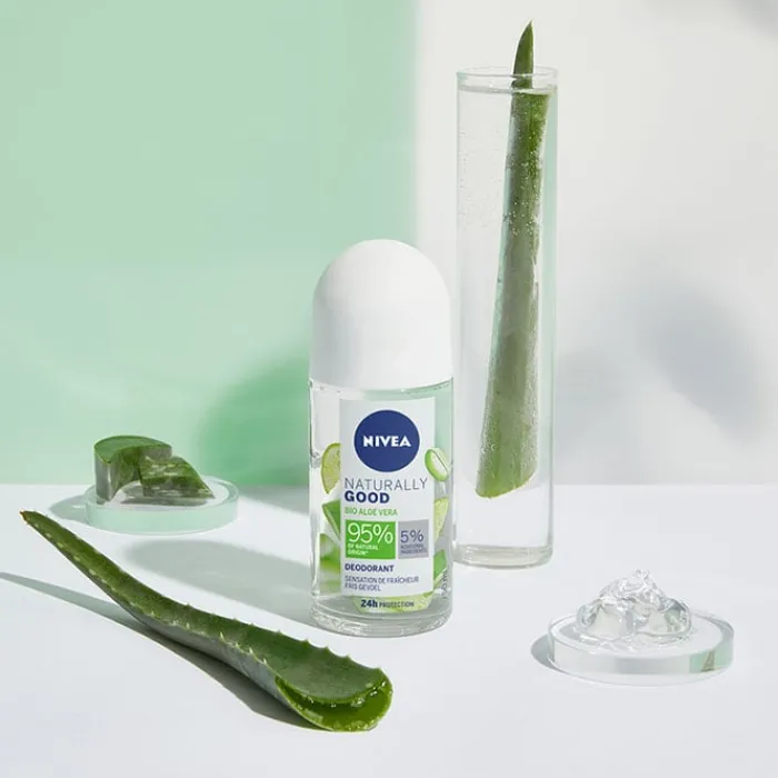NIVEA Naturally Good Aloe Vera Desodorante Roll-On