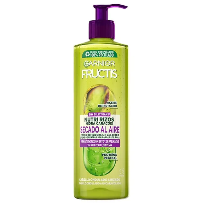 Fructis Nutri Rizos Secado al Aire Crema Sin Aclarado
