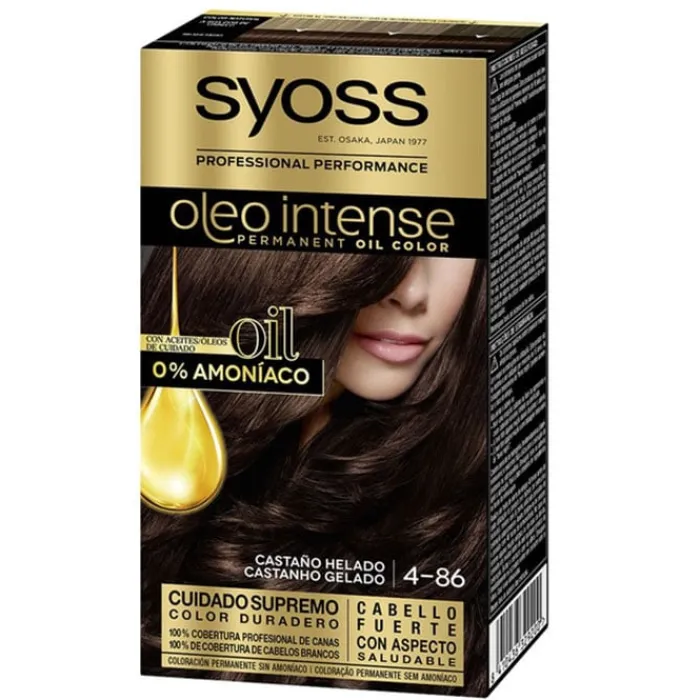Syoss Oleo Intense Coloración 4-86 Castaño Helado