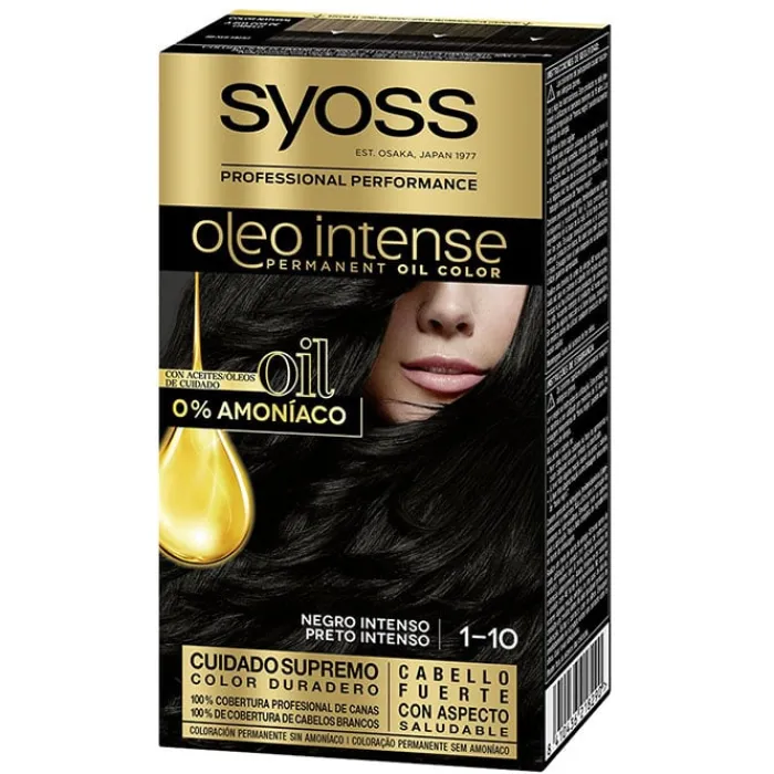 Syoss Oleo Intense Coloración 1-10 Negro Intenso