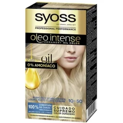 Syoss Oleo Intense Coloración 10-50 Rubio Claro Ceniza