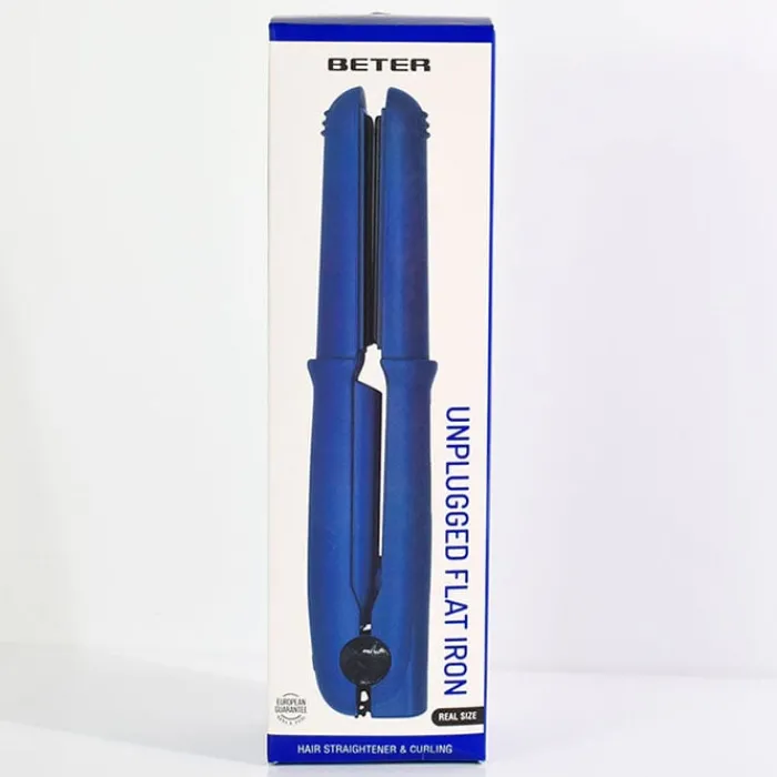 Beter Plancha de Cabello Inalámbrica GRWM Azul